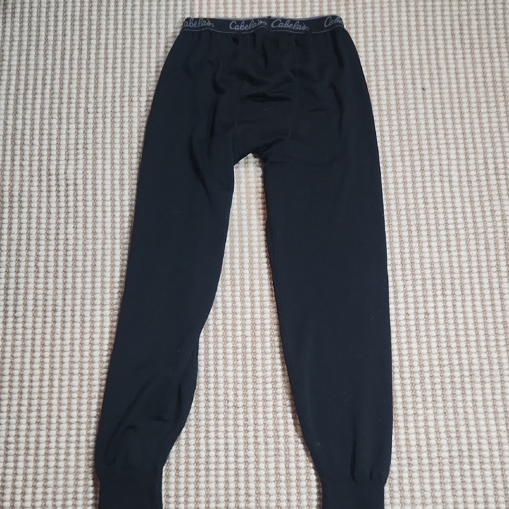 Cabela's Black Thermal Pants - Picture 4 of 4